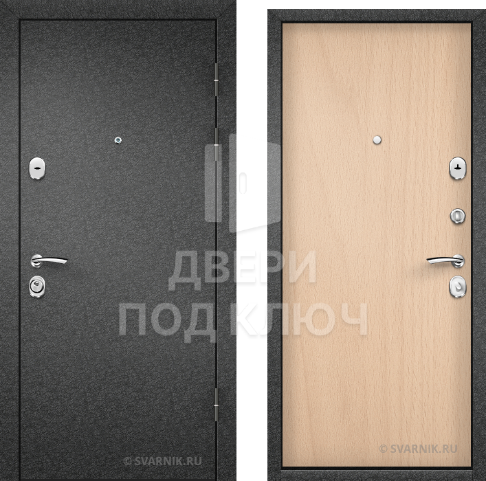 Стальная дверь 2 мм эконом ДПК-13395