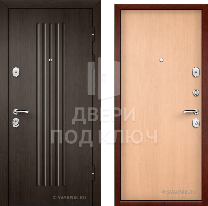 Входная дверь левого открывания на дачу ДПК-3612